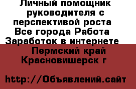 Личный помощник руководителя с перспективой роста - Все города Работа » Заработок в интернете   . Пермский край,Красновишерск г.